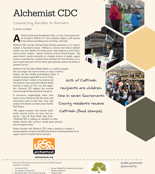 Comstock’s Magazine: Alchemist CDC- Connecting Families to Farmers