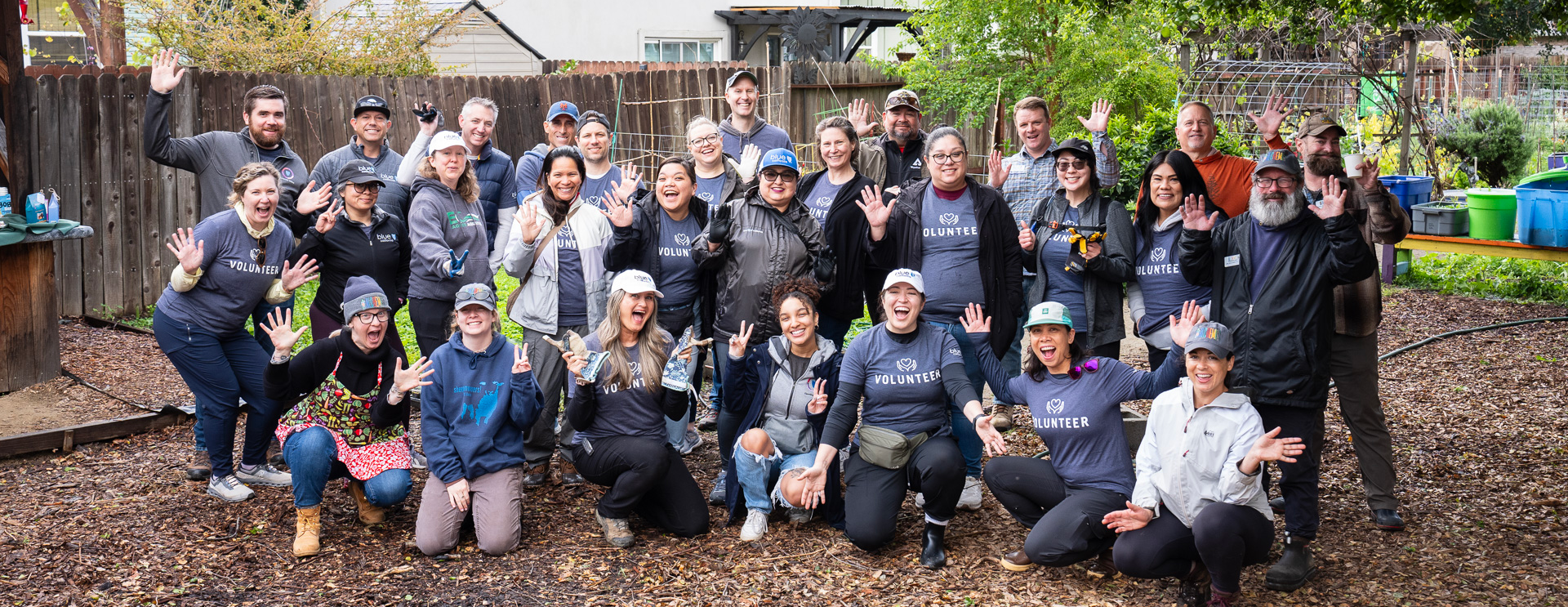 Blue Shield of California corporate volunteer day, Cesar Chavez Day 2025.